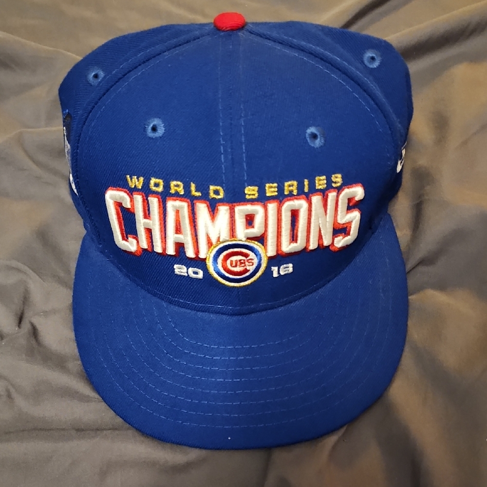 Cubs World Series Champions Flatbill